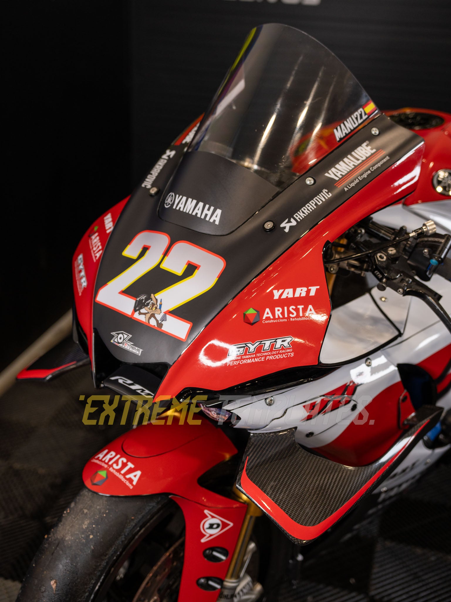 Yamaha R1M ITR Racing Fairings 2020–2024 – Digital Graphic Template (Download)