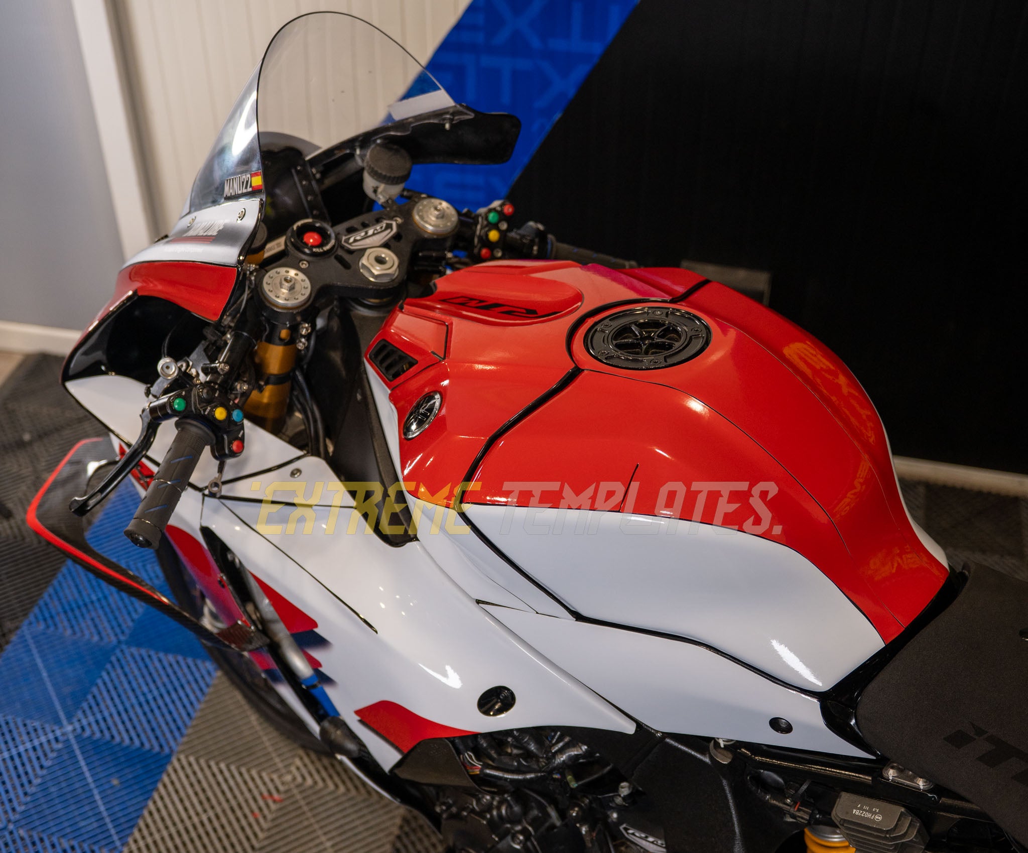 Yamaha R1M ITR Racing Fairings 2020–2024 – Digital Graphic Template (Download)