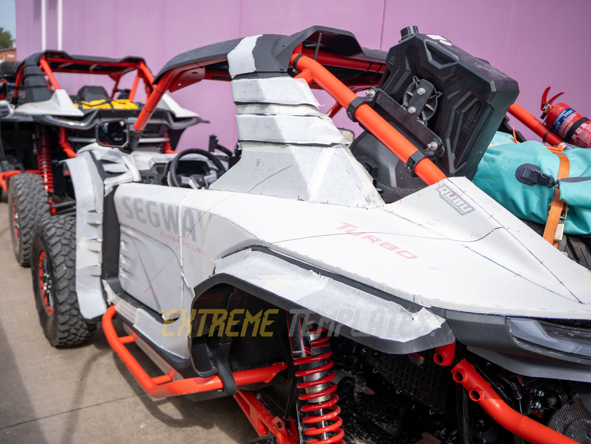 Segway Super Villain SSV Graphic Template (2024–2025)