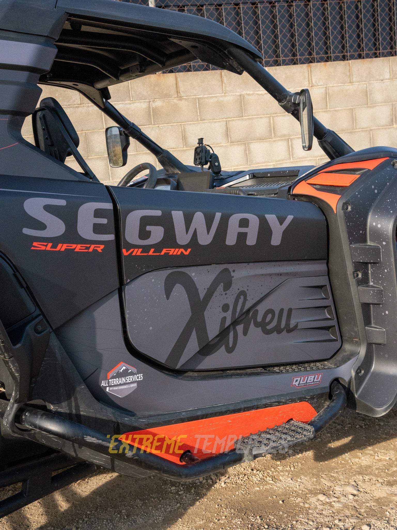 Segway Super Villain SSV Graphic Template (2024–2025)