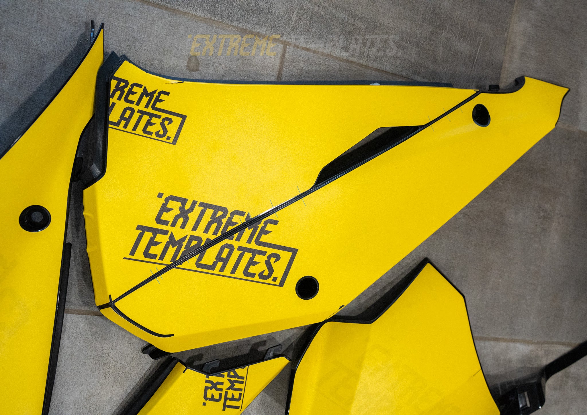 Kawasaki KX 125 Polisport Restyling Template (2026 design)