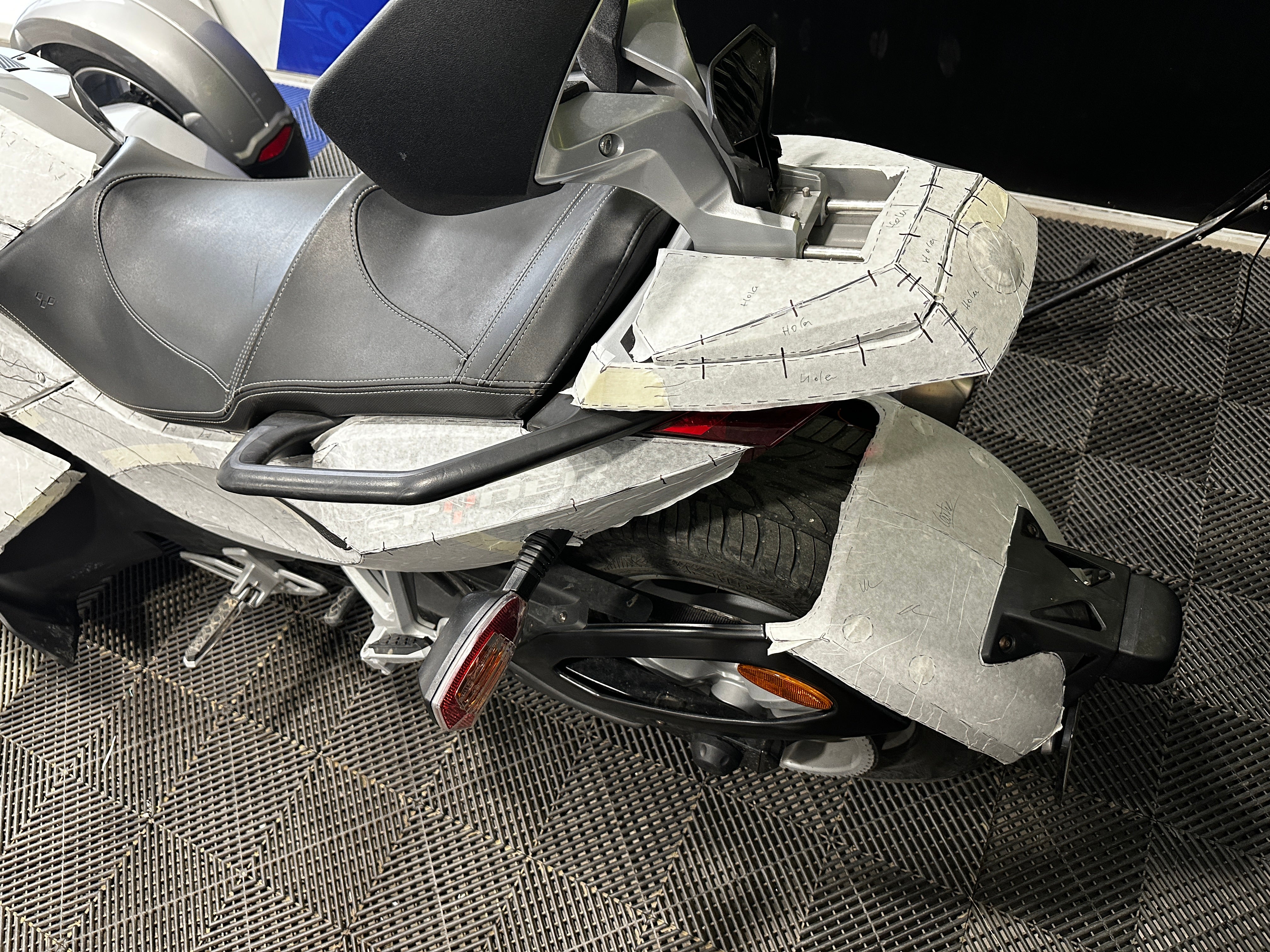 Can Am Spyder Graphic Template (Download)