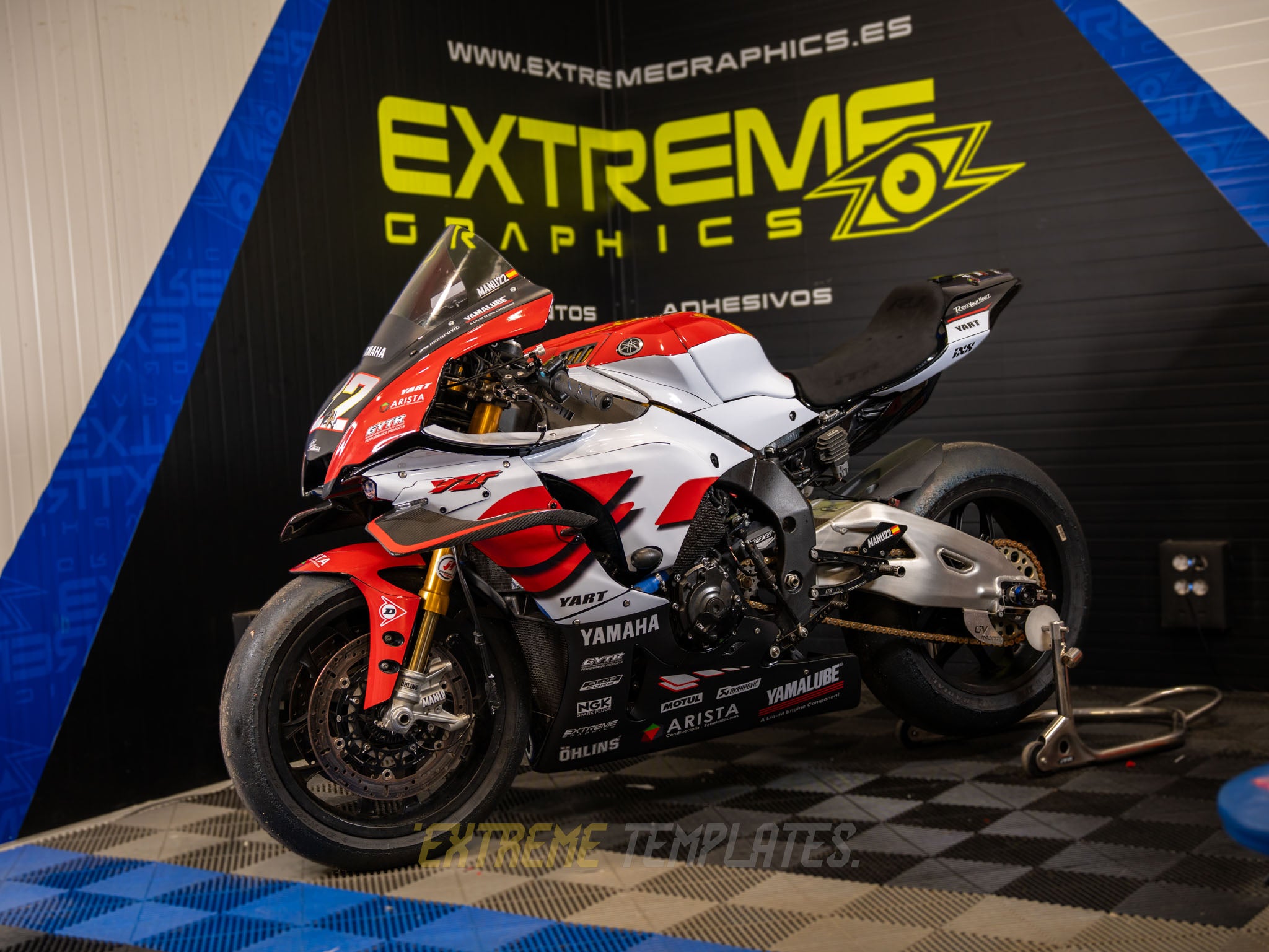 Yamaha R1M ITR Racing Fairings 2020–2024 – Digital Graphic Template (Download)