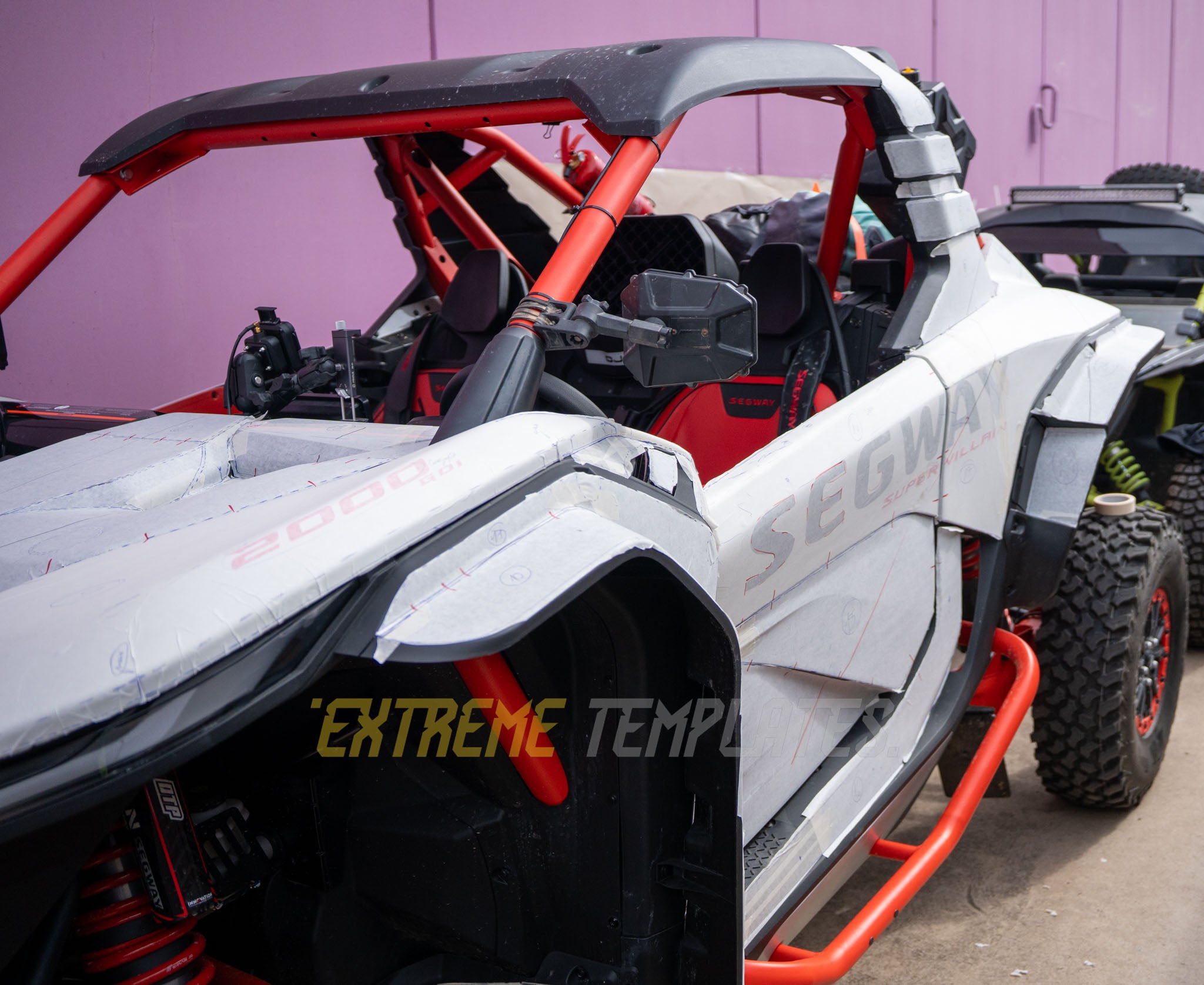 Segway Super Villain SSV Graphic Template (2024–2025)