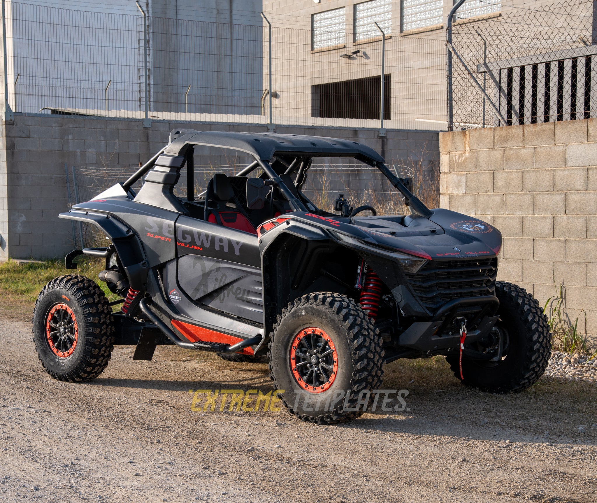 Segway Super Villain SSV Graphic Template (2024–2025)