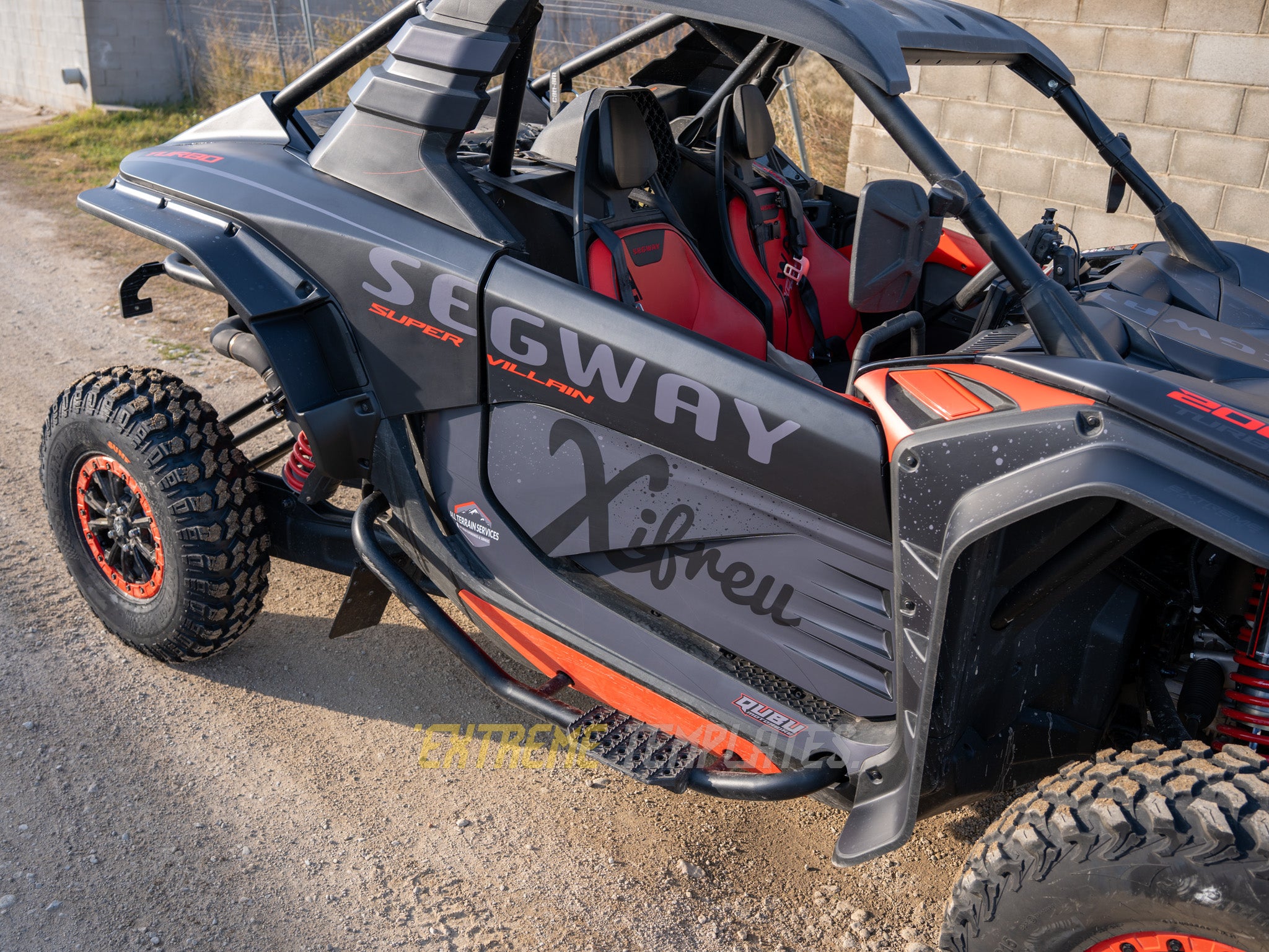 Segway Super Villain SSV Graphic Template (2024–2025)