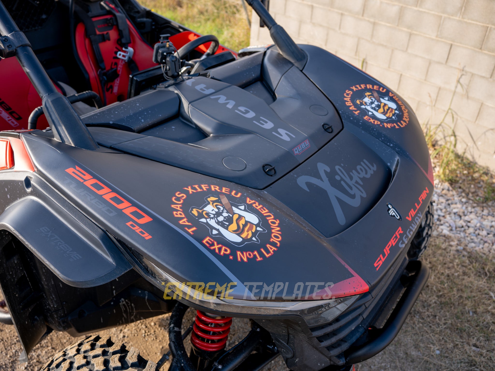 Segway Super Villain SSV Graphic Template (2024–2025)