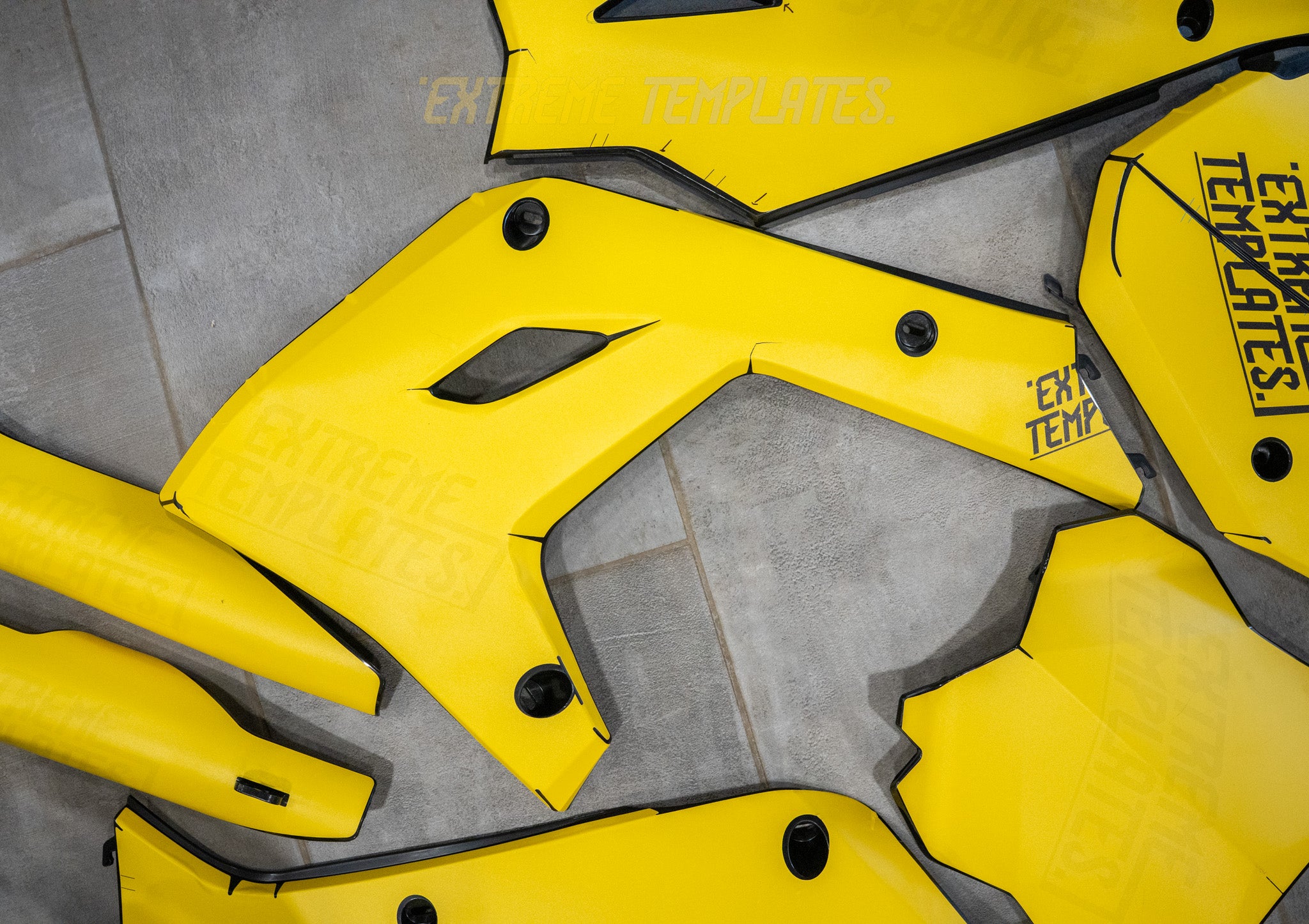 Kawasaki KX 125 Polisport Restyling Template (2026 design)