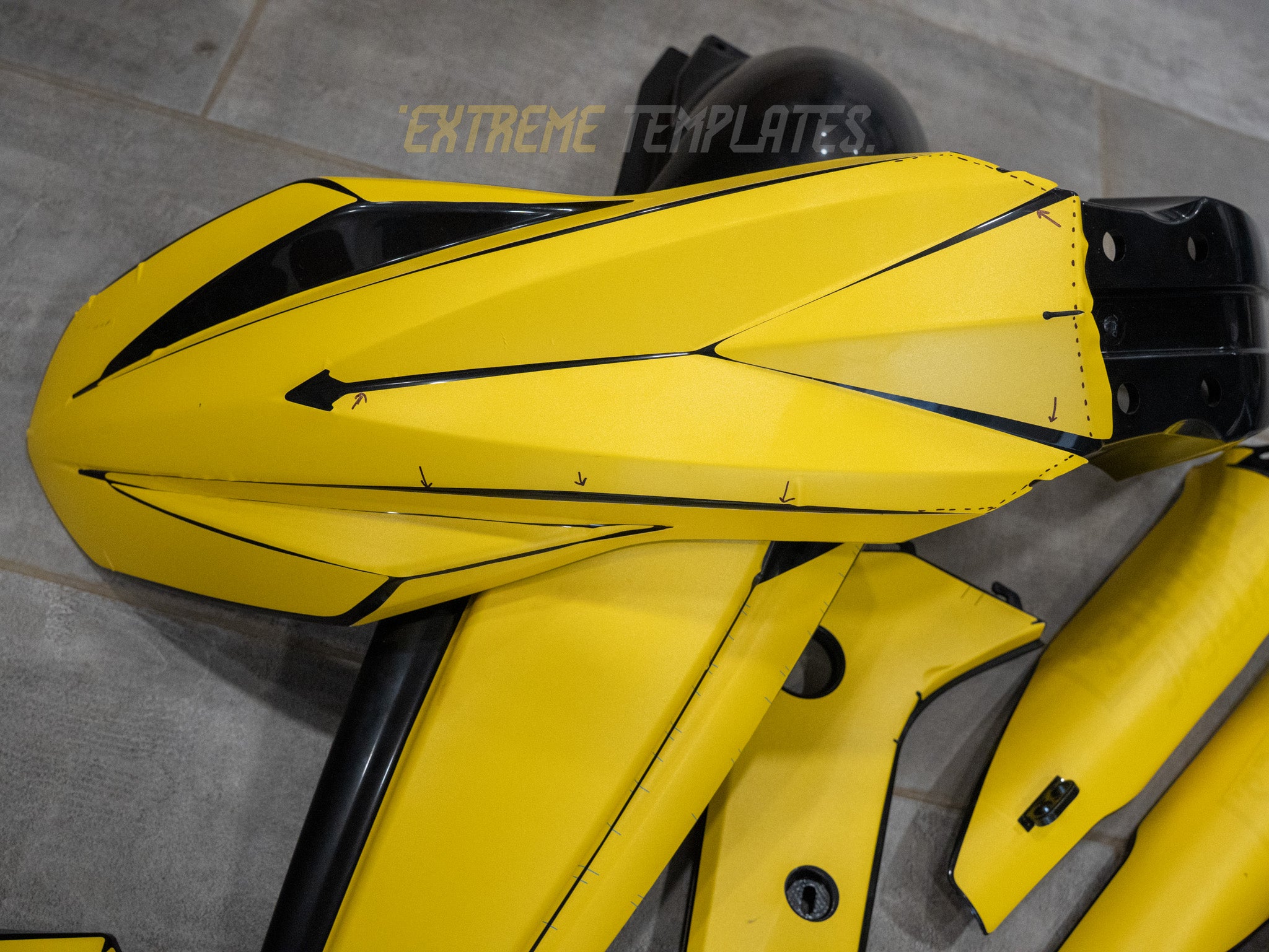 Kawasaki KX 125 Polisport Restyling Template (2026 design)