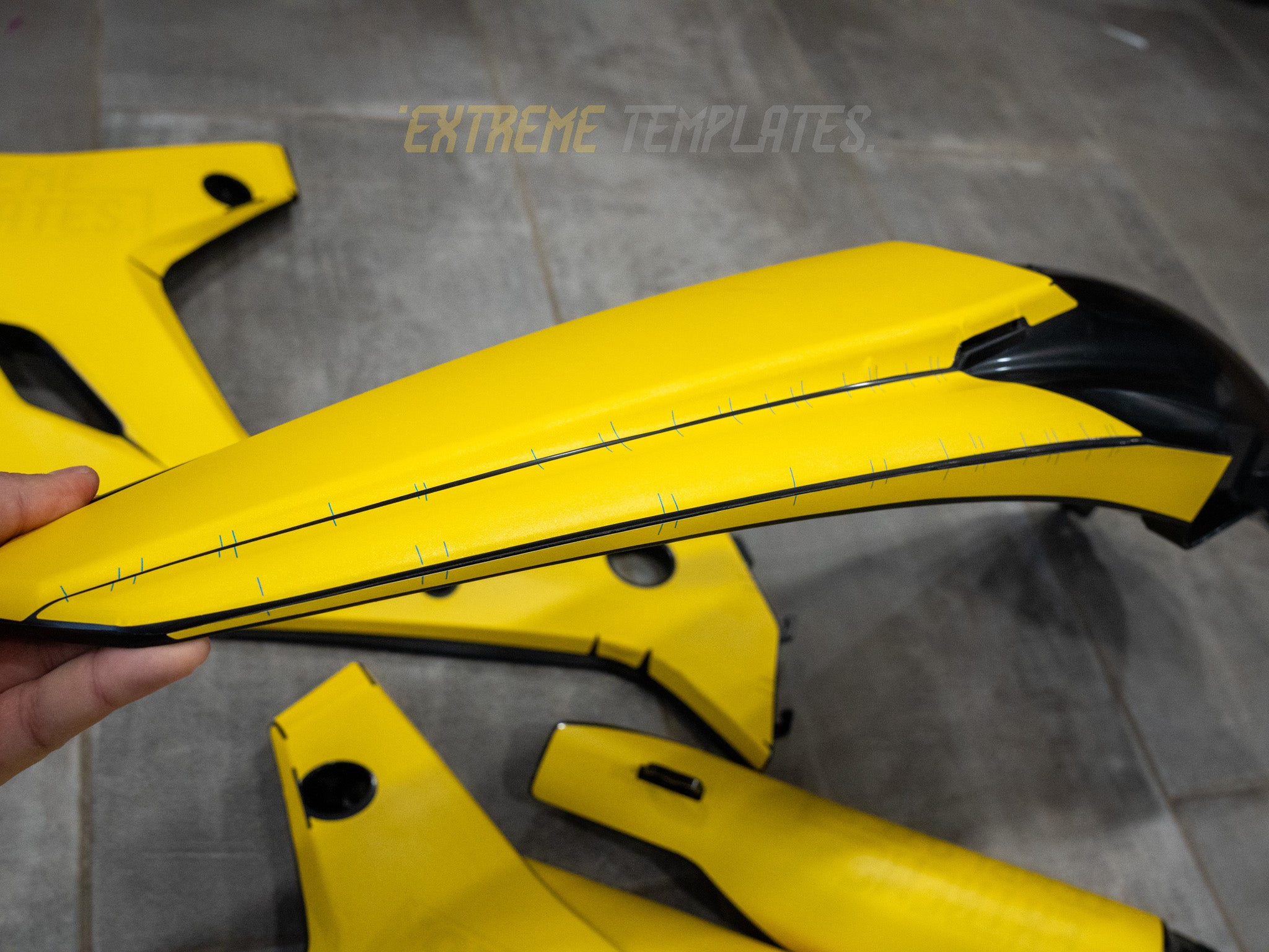 Kawasaki KX 125 Polisport Restyling Template (2026 design)