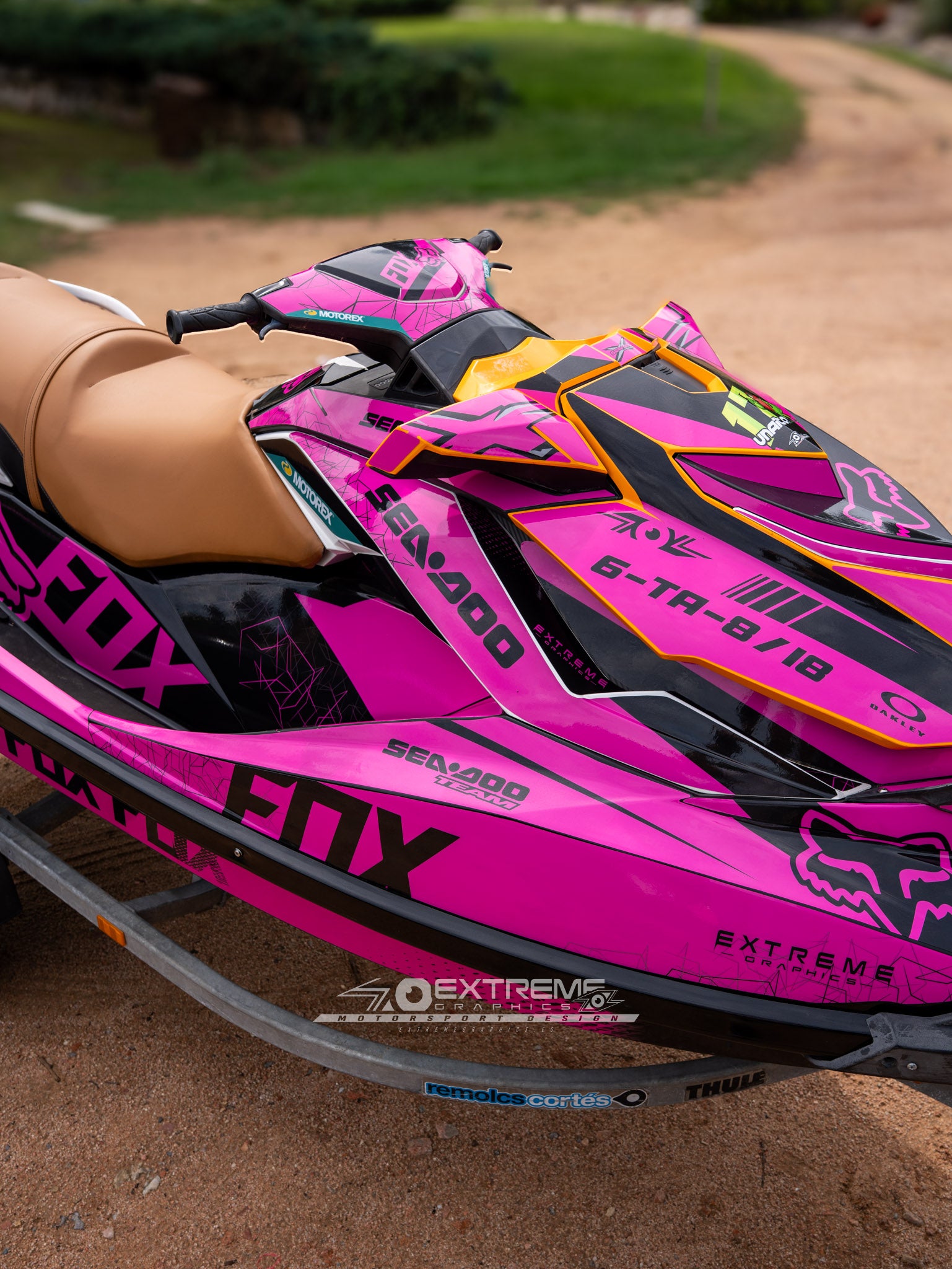 Sea-Doo GTI / GTS / GTR / WAKE 2011-2019 Template – Full Cover