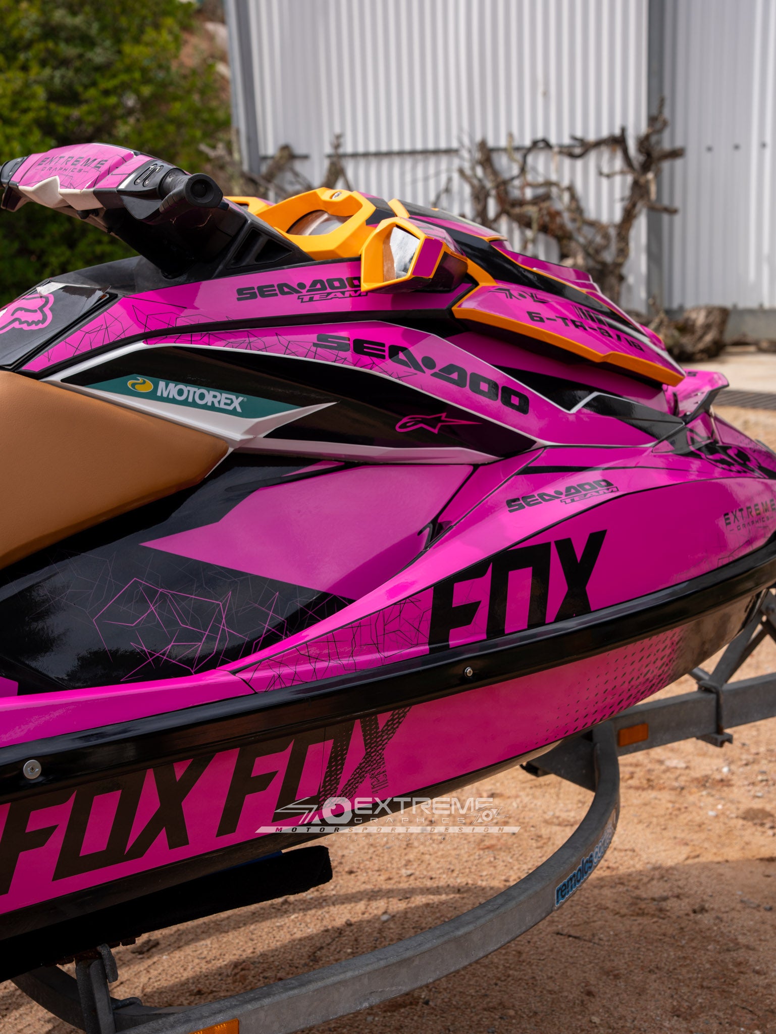 Sea-Doo GTI / GTS / GTR / WAKE 2011-2019 Template – Full Cover