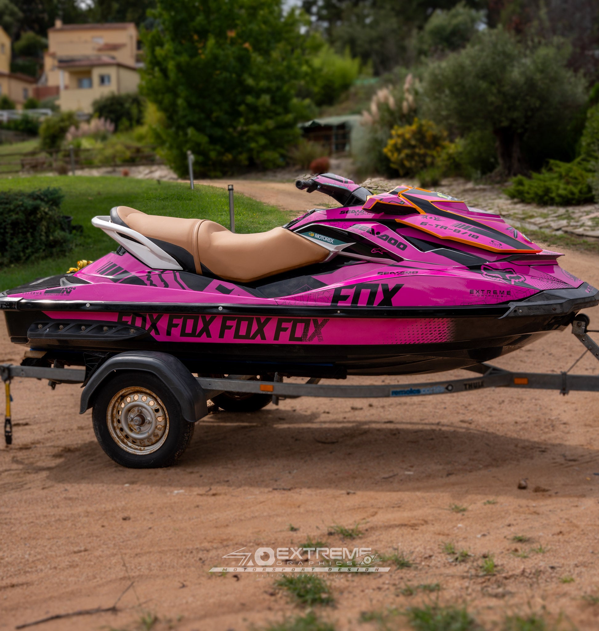 Sea-Doo GTI / GTS / GTR / WAKE 2011-2019 Template – Full Cover