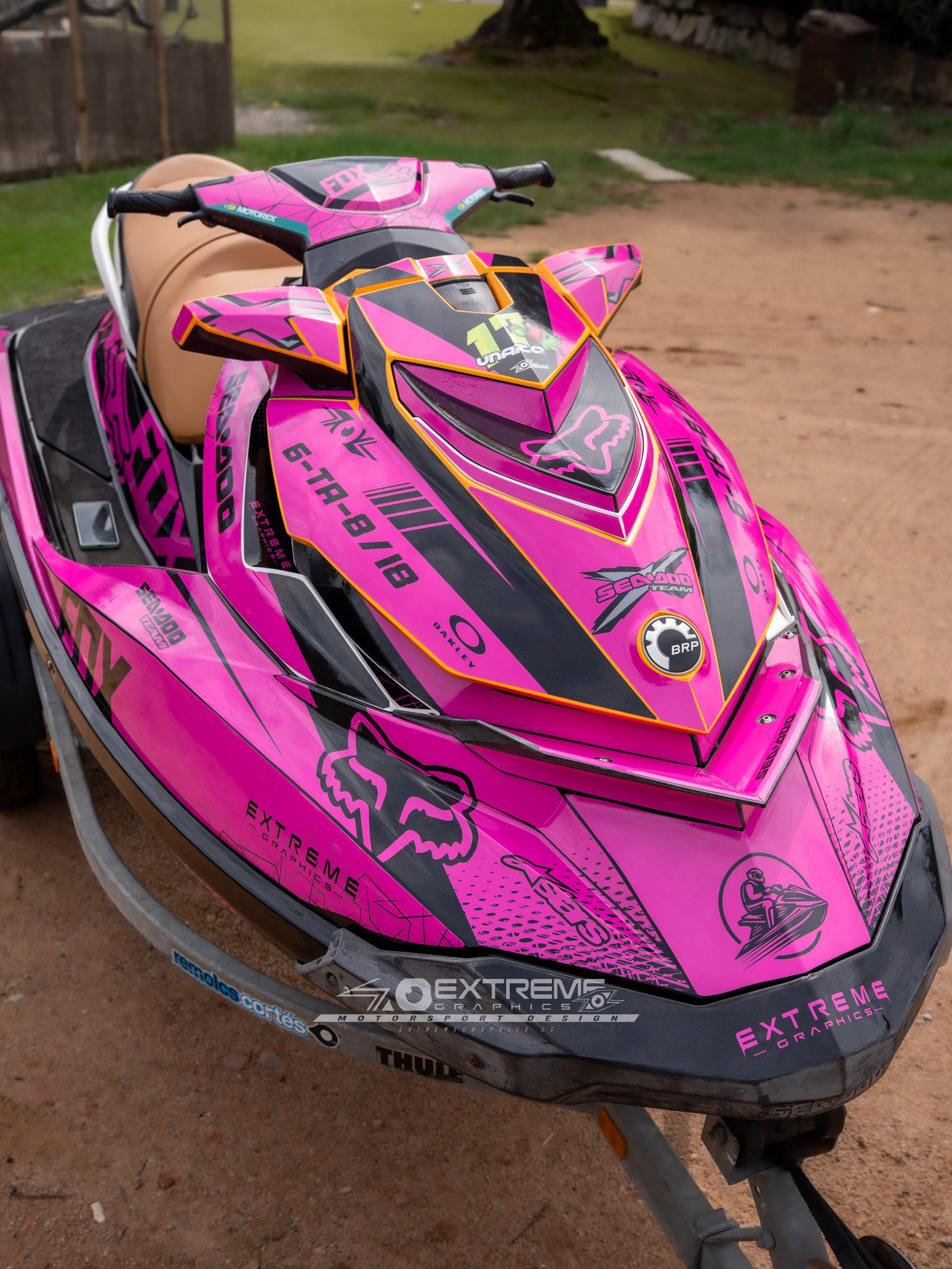 Sea-Doo GTI / GTS / GTR / WAKE 2011-2019 Template – Full Cover