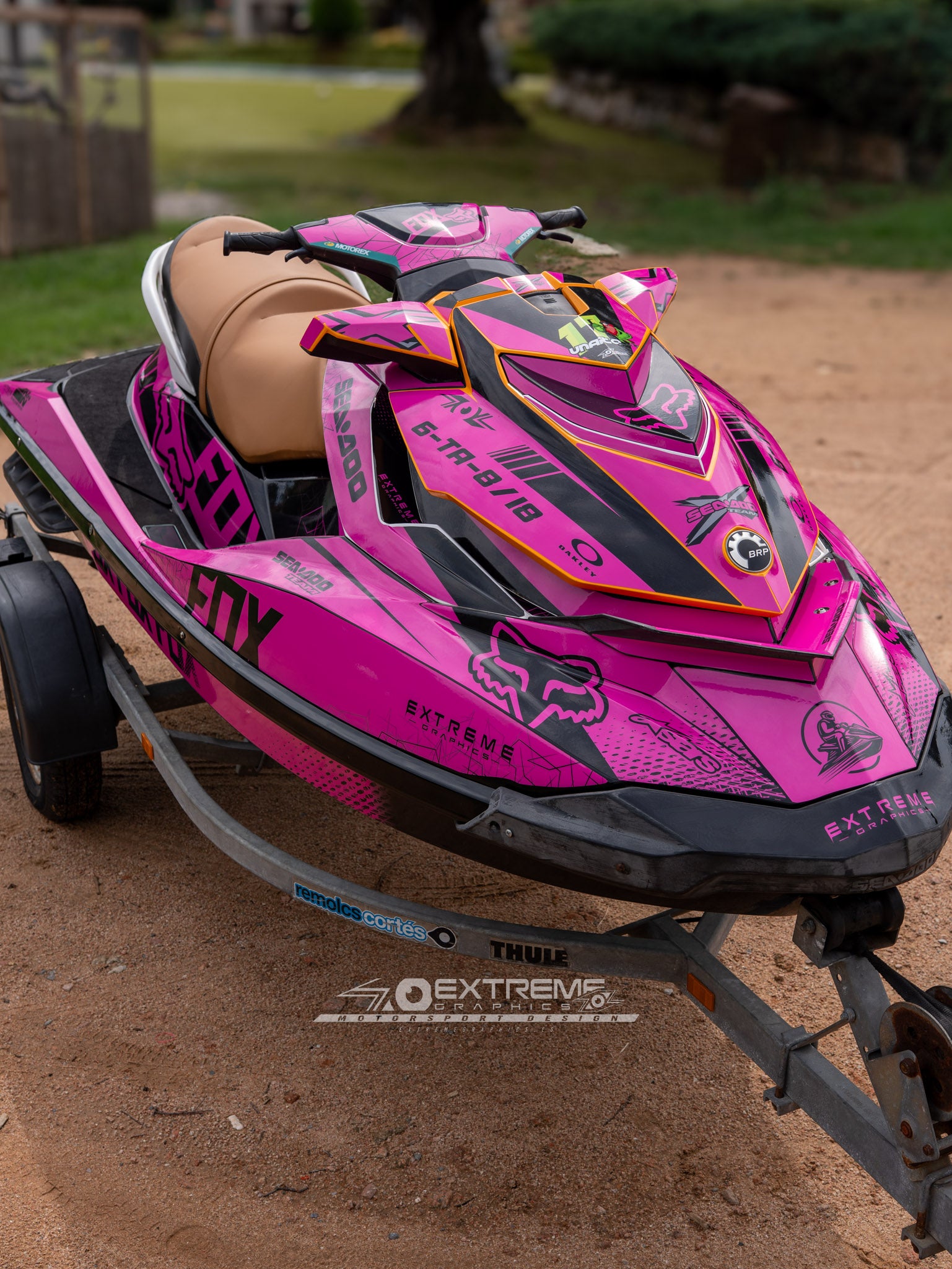 Sea-Doo GTI / GTS / GTR / WAKE 2011-2019 Template – Full Cover