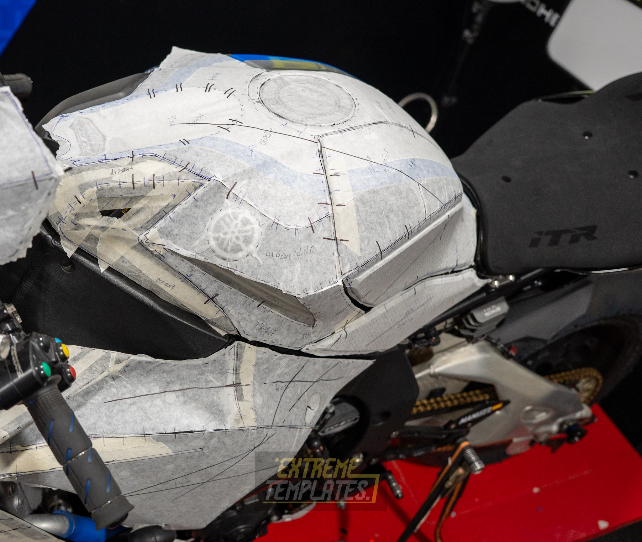 Yamaha R1M ITR Racing Fairings 2020–2024 – Digital Graphic Template (Download)