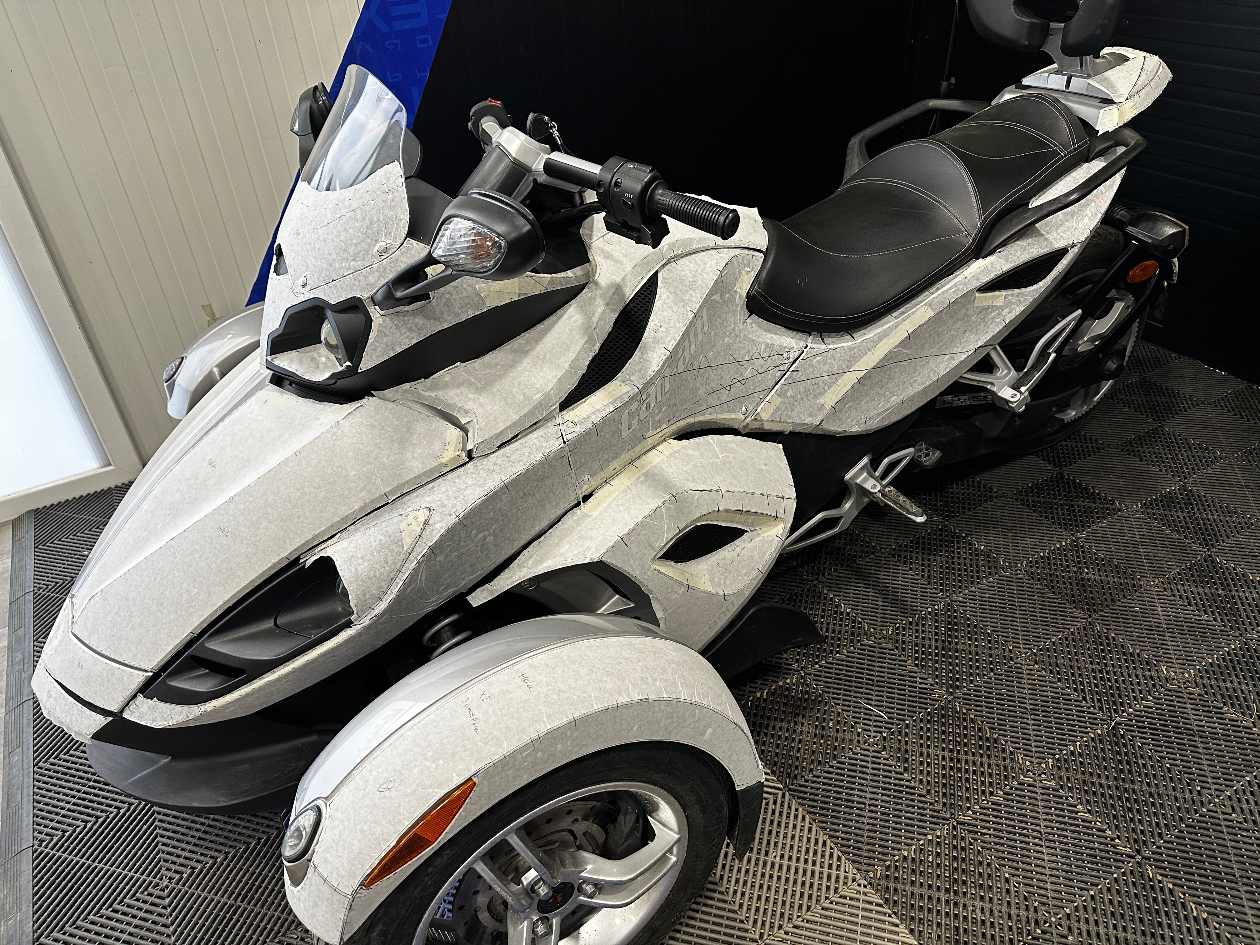 Can Am Spyder Graphic Template (Download)