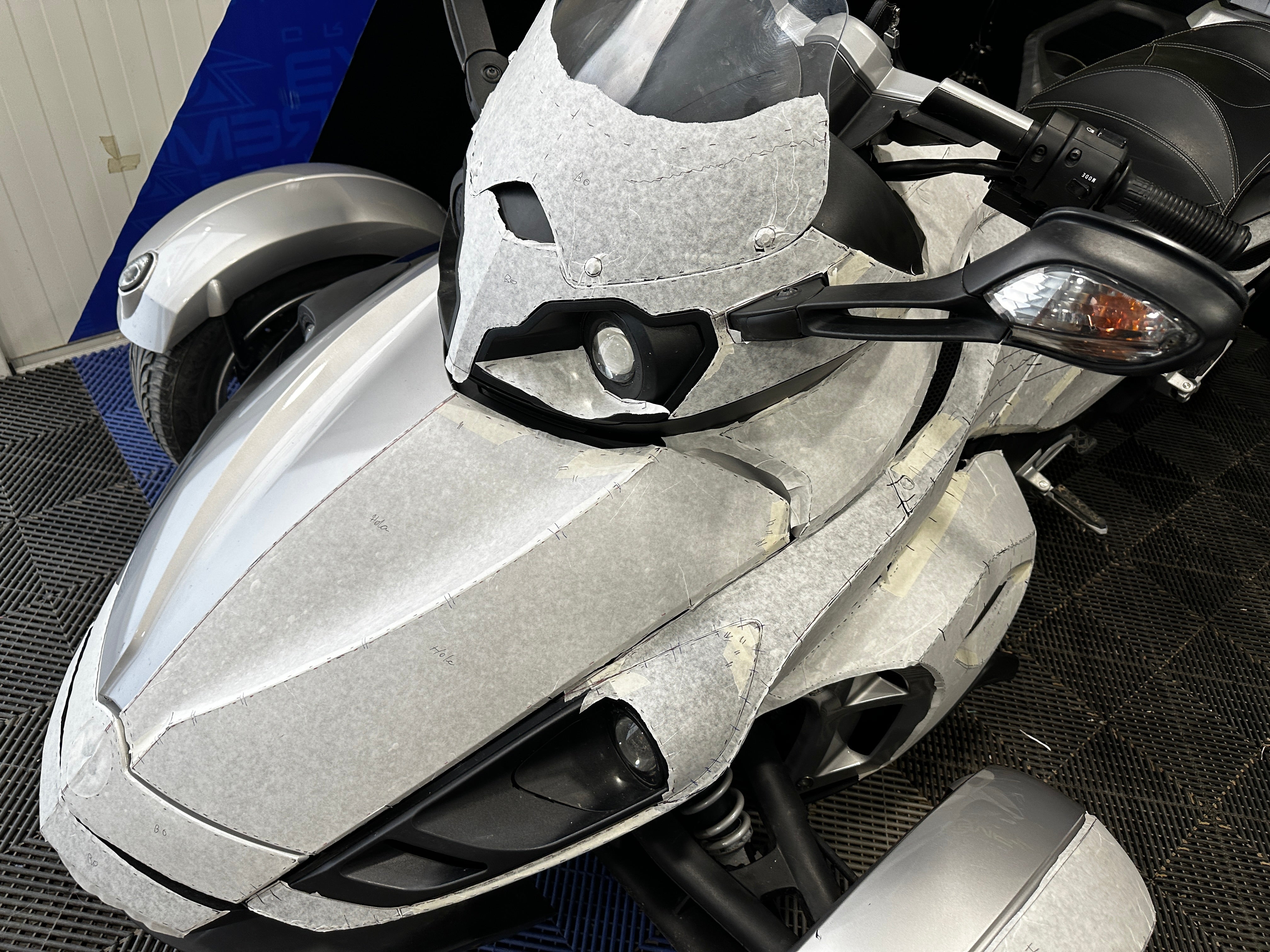 Can Am Spyder Graphic Template (Download)