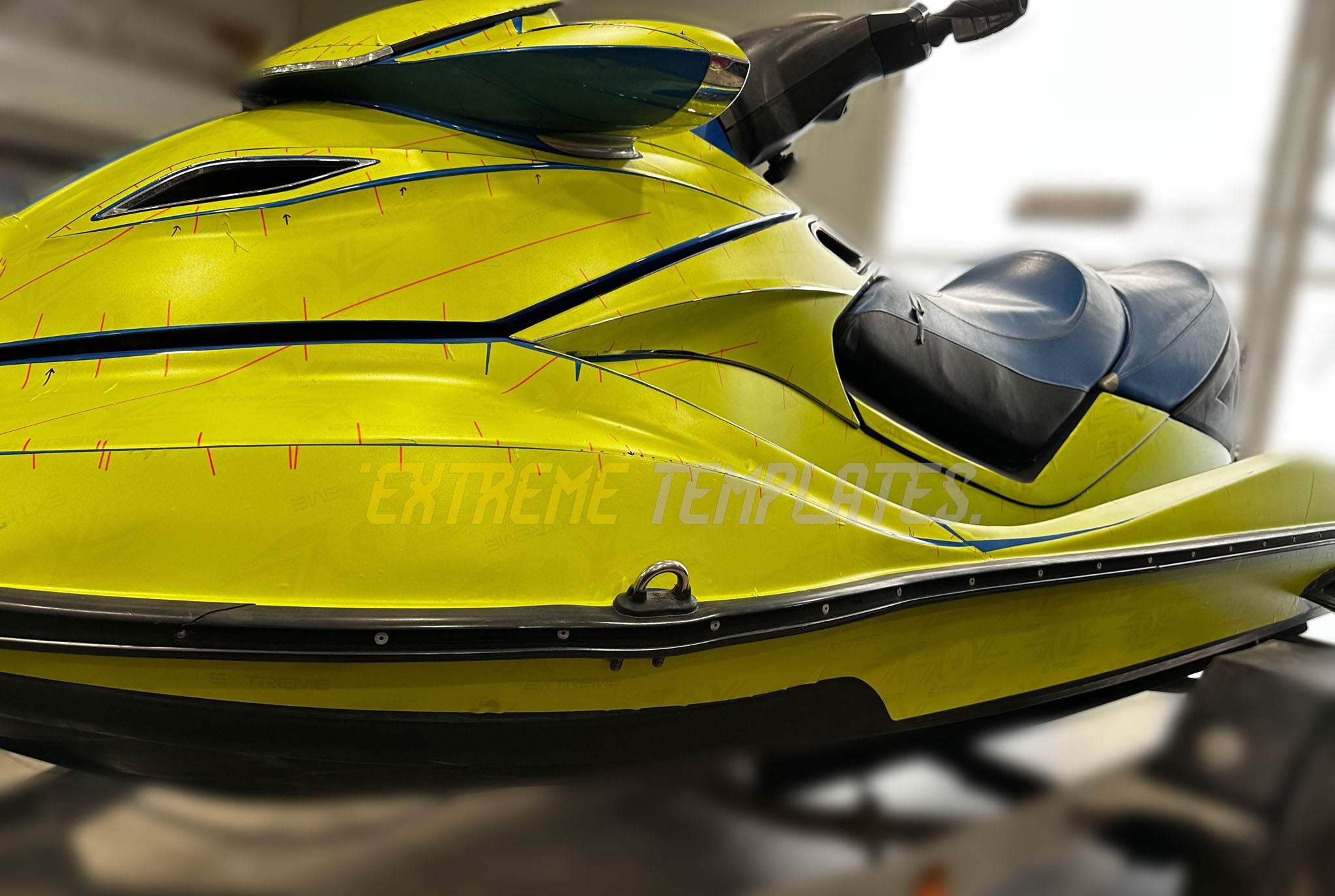 Sea-Doo GTX 155 / GTX 215 2007–2009 Template – Full Cover
