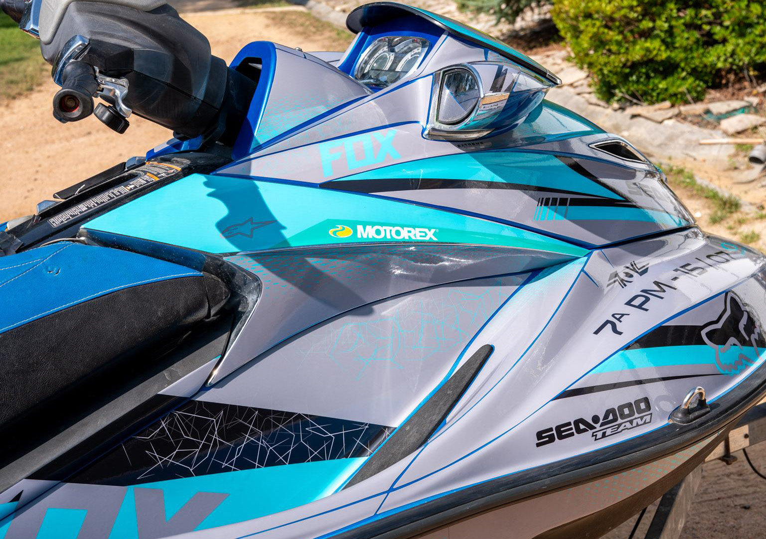 Sea-Doo GTX 155 / GTX 215 2007–2009 Template – Full Cover