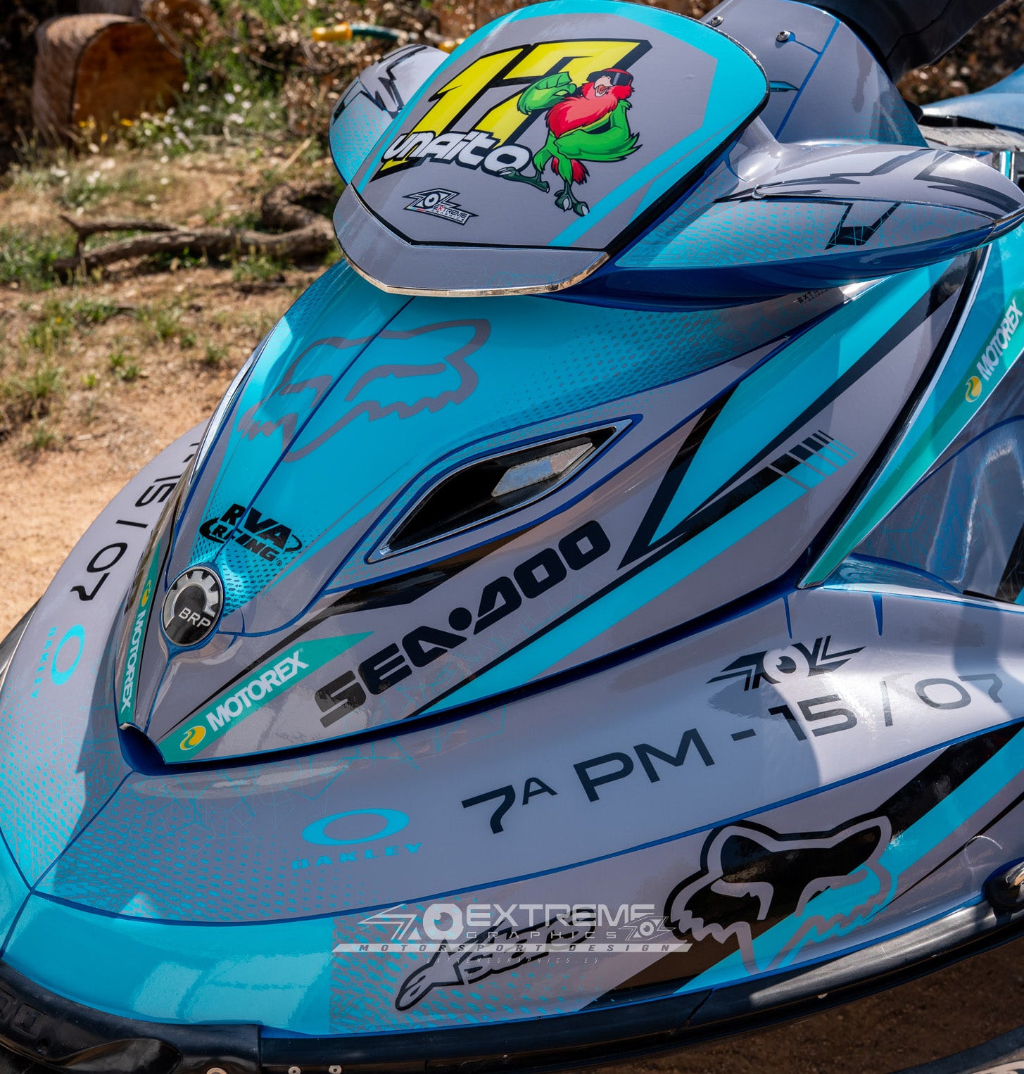 Sea-Doo GTX 155 / GTX 215 2007–2009 Template – Full Cover