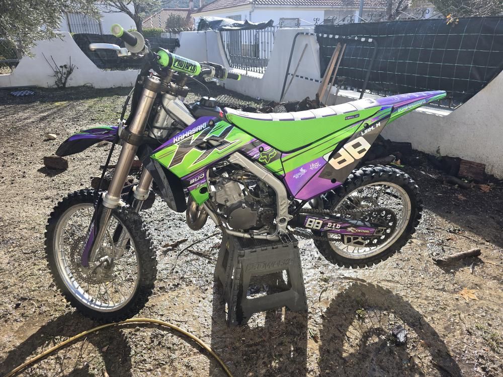 Kawasaki KX 125 Polisport Restyling Template (2026 design)